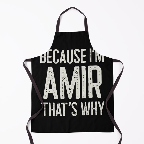 Item preview, Because I’m Amir That’s Why Funny Personalized Name designed and sold by MariosNydras.