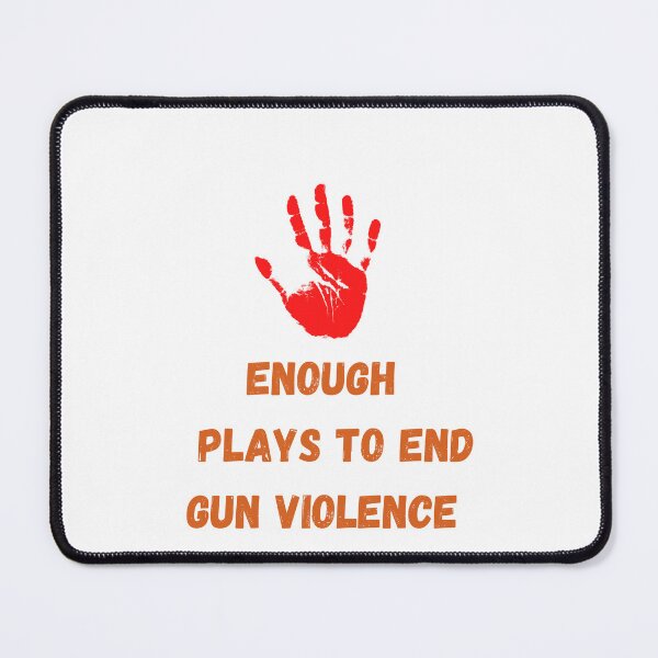 Item preview,  Wear Orange Peace sign Enough End Gun Violence designed and sold by nabilolsky.
