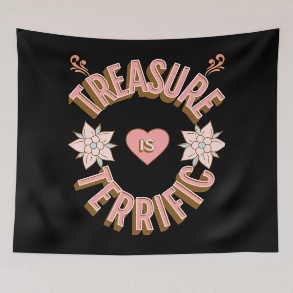 Item preview, Treasure is Terrific - First Names - Birthday Gifts - Alliteration Fans designed and sold by epicthoughts.