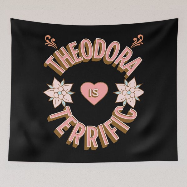 Item preview, Theodora is Terrific - First Names - Birthday Gifts - Alliteration Fans designed and sold by epicthoughts.