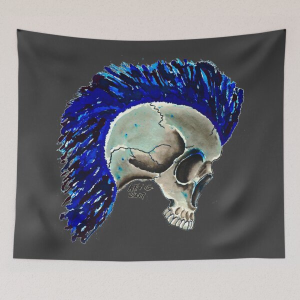 Item preview, WATERCOLOR MOHAWK - Art By Kev G designed and sold by ArtByKevG.