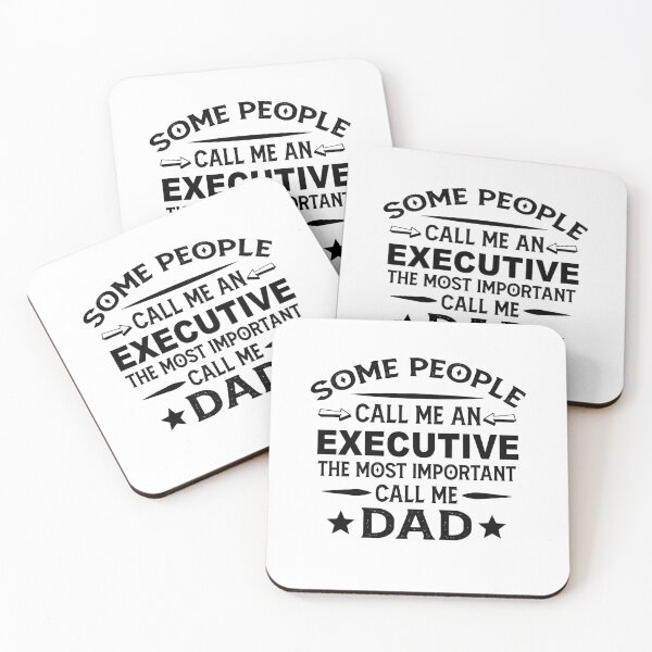 Item preview, executive Father Dad T-shirt gift for father's Day executive Dad Father's Day, executive Dad Hudband Christmas Gift designed and sold by xlnv.