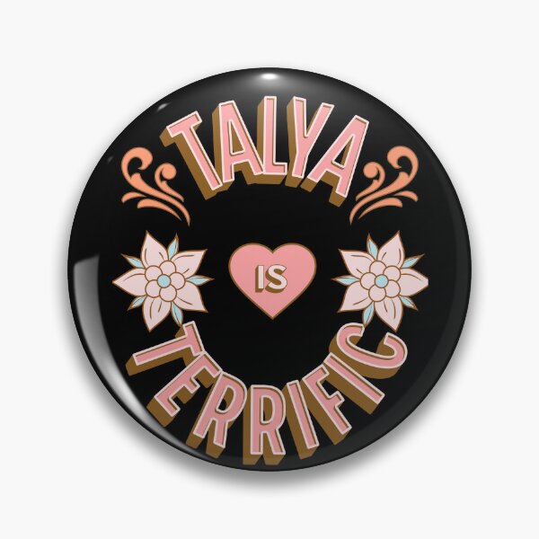 Item preview, Talya is Terrific - First Names - Birthday Gifts - Alliteration Fans designed and sold by epicthoughts.