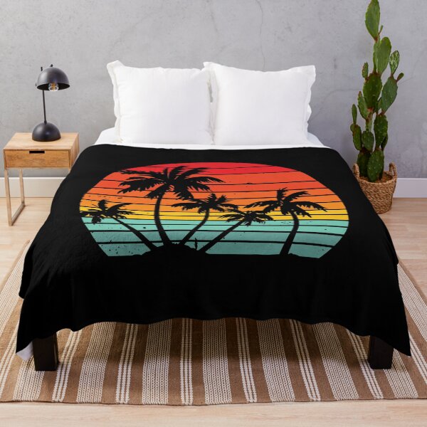 Item preview, Vintage Plam Tree Summer Sunset designed and sold by Mariano Topno.