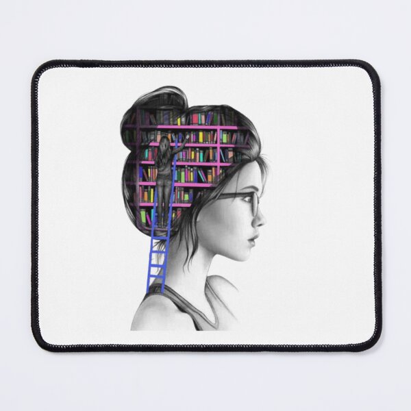 Item preview,   just a girl who love books, girl with books, designed and sold by truewear1.