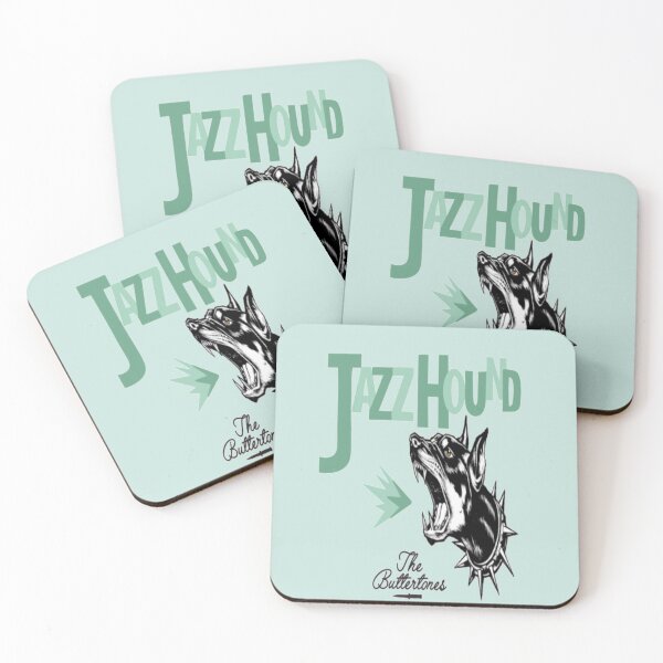 Item preview, The Buttertones Jazzhound Hellhound Design designed and sold by RhiDavidson.