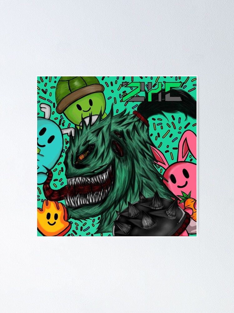 "Zhc youtuber" Poster for Sale by Freeman2022 Redbubble