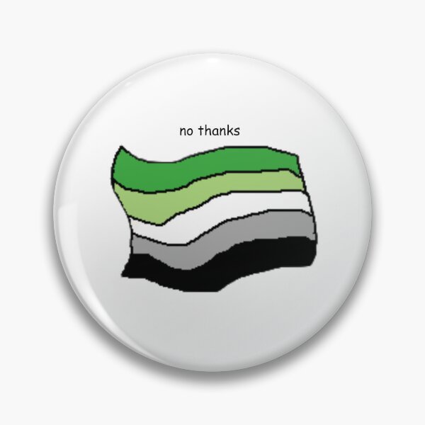 Item preview, no thanks  (mspaint aro flag) designed and sold by CursedShirtCo.