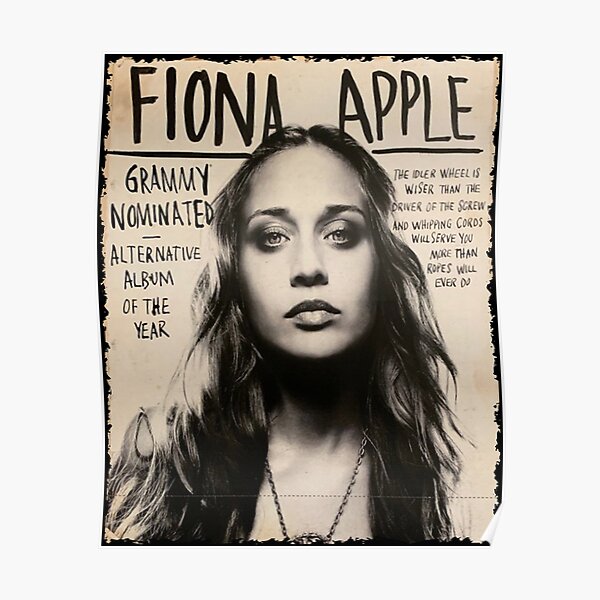 Top Merch Fiona Singer Poster