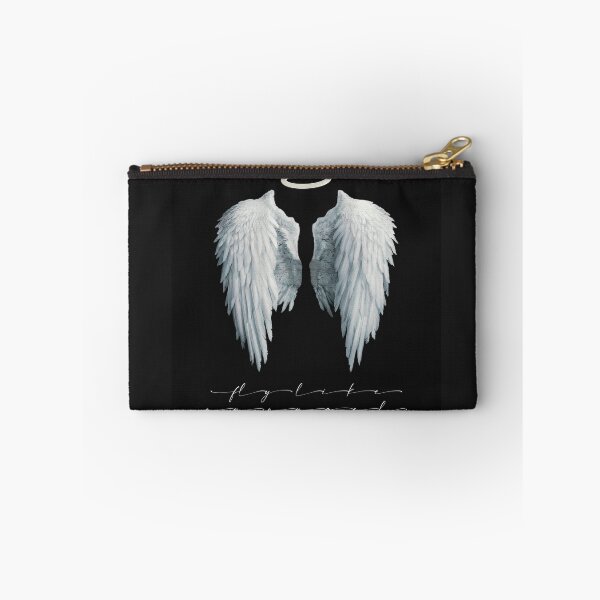 Item preview, Spiritual Angel Wings / Halo - Fly Like An Angel Inspirational Quote designed and sold by FortuneTee.
