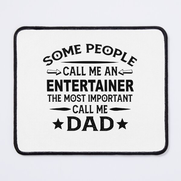 Item preview, entertainer Father Dad T-shirt gift for father's Day entertainer Dad Father's Day, entertainer Dad Hudband Christmas Gift designed and sold by xlnv.