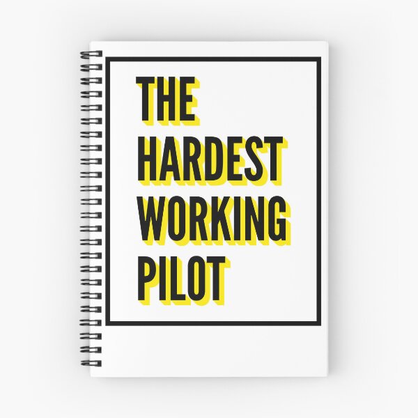 Item preview, The Hardest Working Pilot Quote For The Best Pilot At Work designed and sold by SVPOD.