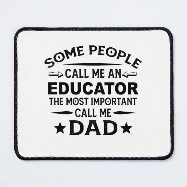 Item preview, educator Father Dad T-shirt gift for father's Day educator Dad Father's Day, educator Dad Hudband Christmas Gift designed and sold by xlnv.