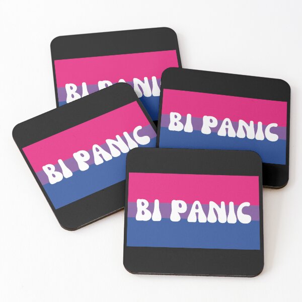 Artikelvorschau, Bi Panic - Bisexual Pride Flag entworfen und verkauft von Absolute-Garlic.