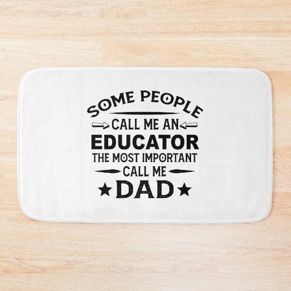 Item preview, educator Father Dad T-shirt gift for father's Day educator Dad Father's Day, educator Dad Hudband Christmas Gift designed and sold by xlnv.
