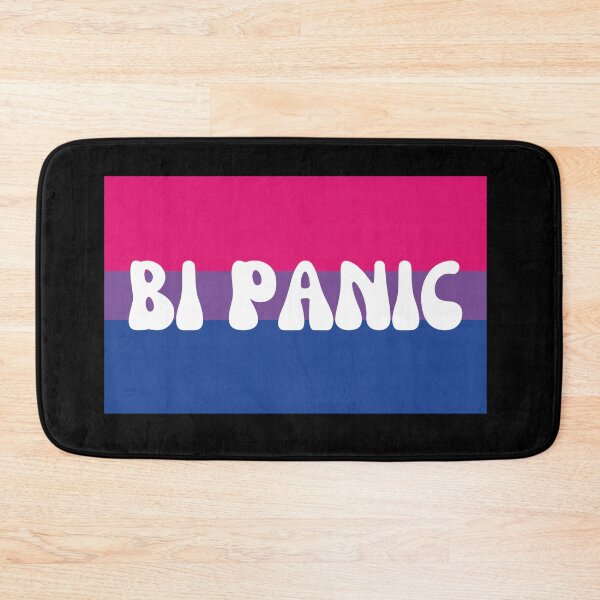 Aperçu de l'œuvre Bi Panic - Bisexual Pride Flag créée et vendue par Absolute-Garlic.