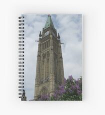 Clock Tower Spiral Notebook