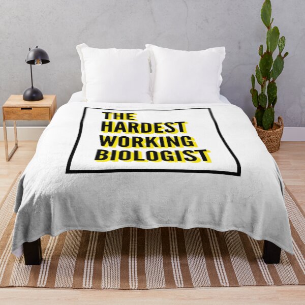 Item preview, The Hardest Working Biologist Quote For The Best Biologist At Work designed and sold by SVPOD.