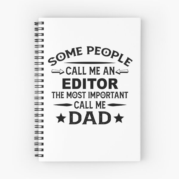 Item preview, editor Father Dad T-shirt gift for father's Day editor Dad Father's Day, editor Dad Hudband Christmas Gift designed and sold by xlnv.