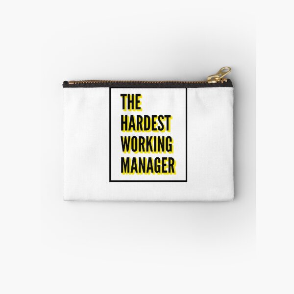 Item preview, The Hardest Working Manager Quote For The Best Manager At Work designed and sold by SVPOD.