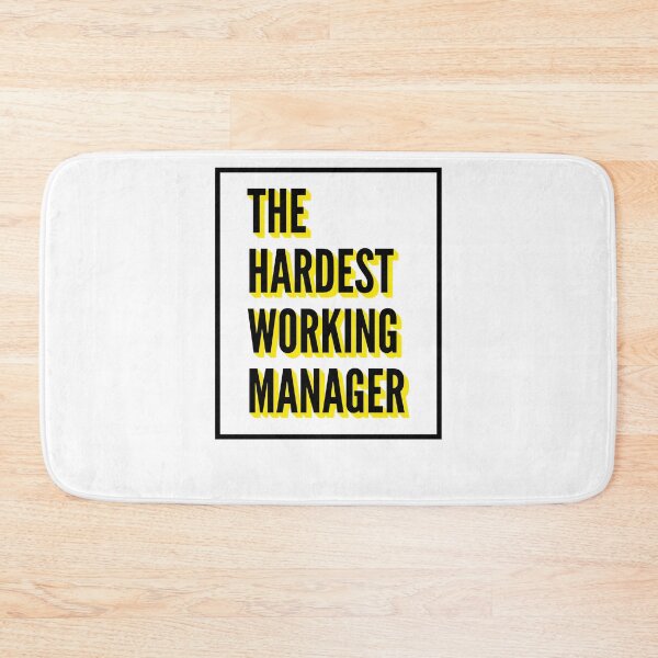 Item preview, The Hardest Working Manager Quote For The Best Manager At Work designed and sold by SVPOD.