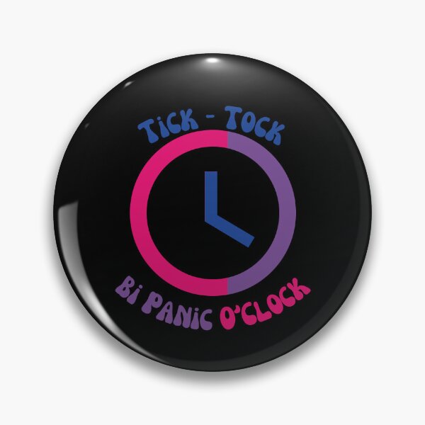Item preview, Bi Panic - Tick-Tock Bi Panic O'Clock designed and sold by Absolute-Garlic.