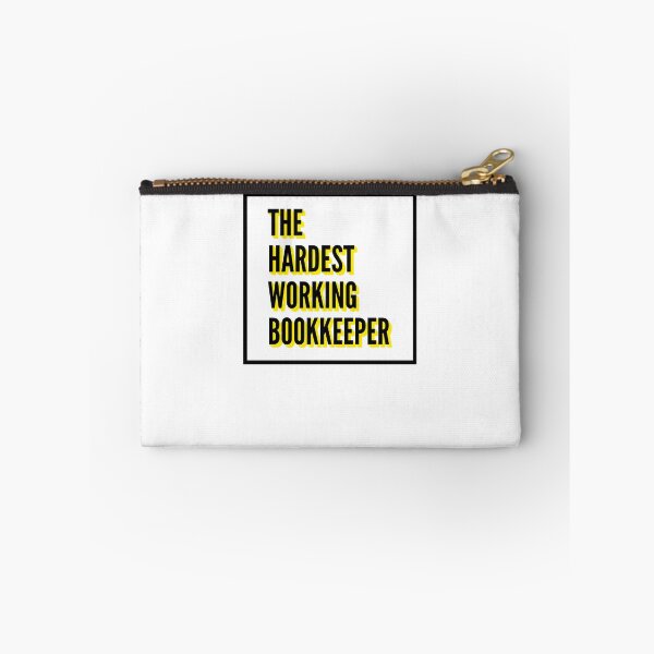 Item preview, The Hardest Working Bookkeeper Quote For The Best Bookkeeper At Work designed and sold by SVPOD.
