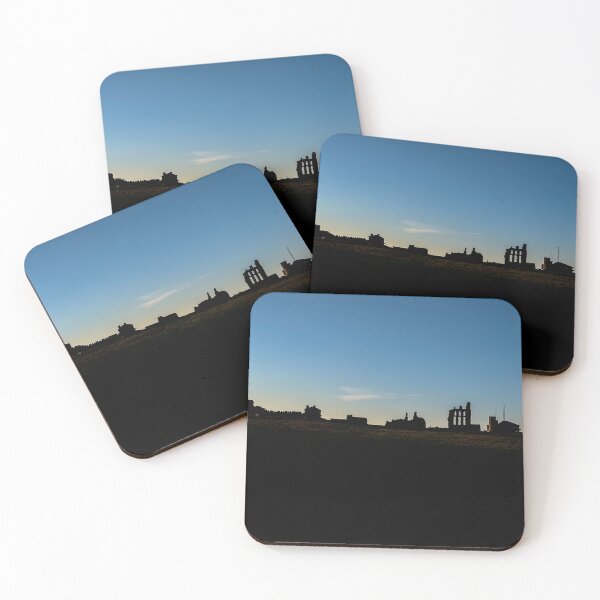 Item preview, Tynemouth Priory Golden Hour Silhouette designed and sold by axp7884.