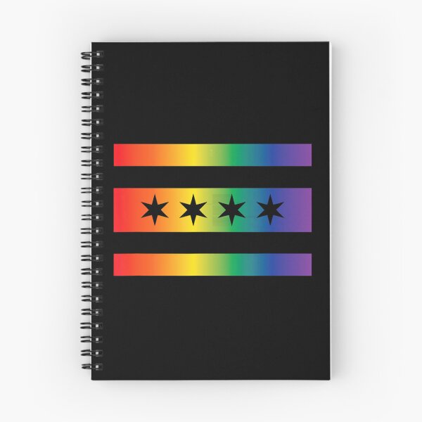 Item preview, Chicago Flag & Gay Pride FlagCombo  LGBT Pride  designed and sold by fawsonpnhamme.