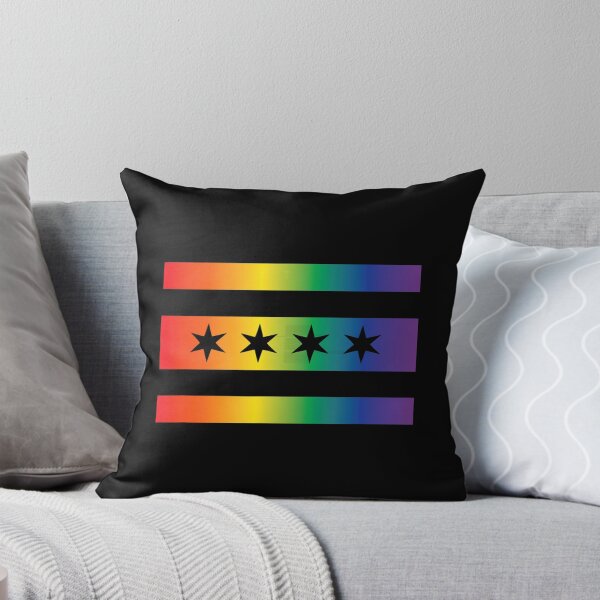 Item preview, Chicago Flag & Gay Pride FlagCombo  LGBT Pride  designed and sold by fawsonpnhamme.