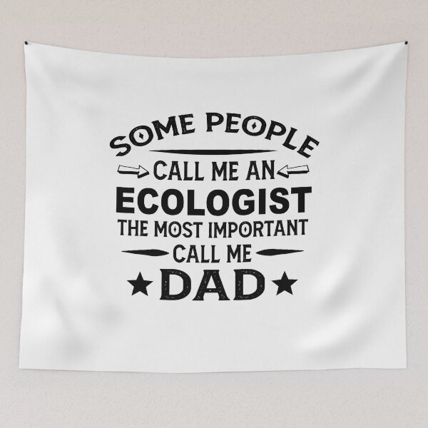Item preview, ecologist Father Dad T-shirt gift for father's Day ecologist Dad Father's Day, ecologist Dad Hudband Christmas Gift designed and sold by xlnv.