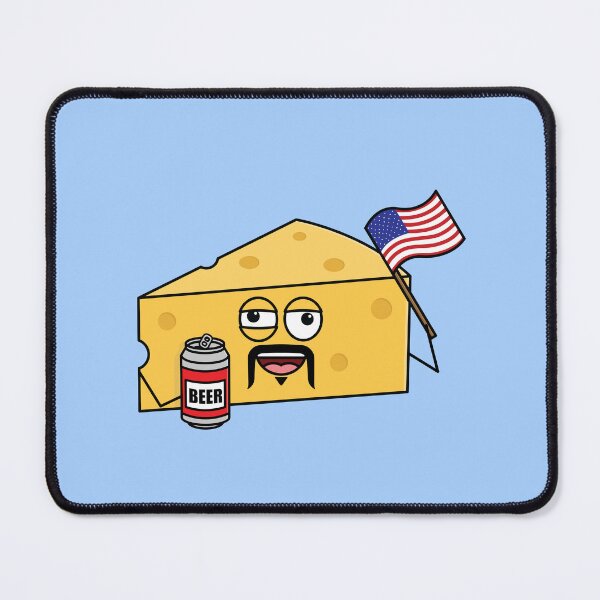 Item preview, 'Murican Cheese - Pun - Wordplay designed and sold by ambertanderes.
