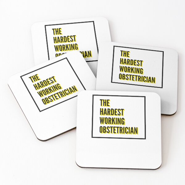 Item preview, The Hardest Working Obstetrician Quote For The Best Obstetrician At Work designed and sold by SVPOD.