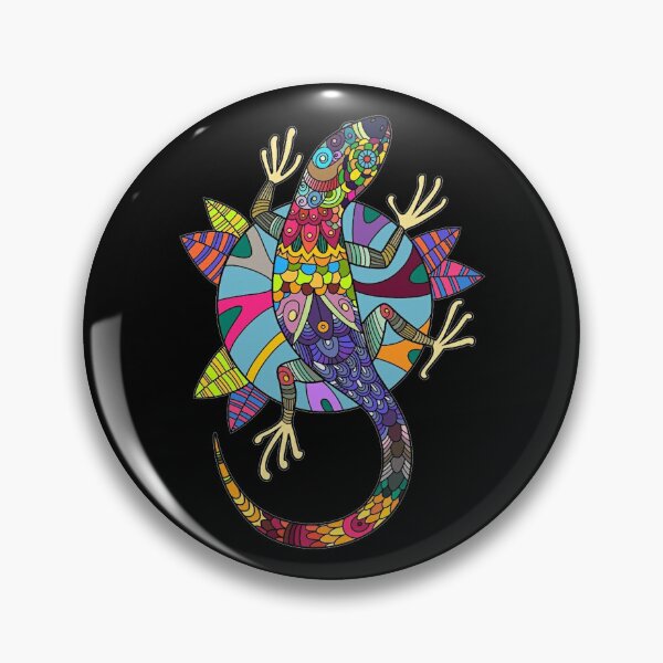 Item preview, Lizard Mandala Colorful designed and sold by Parag's Travel Shop.
