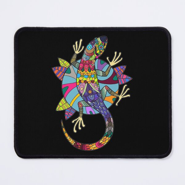 Item preview, Lizard Mandala Colorful designed and sold by Parag's Travel Shop.