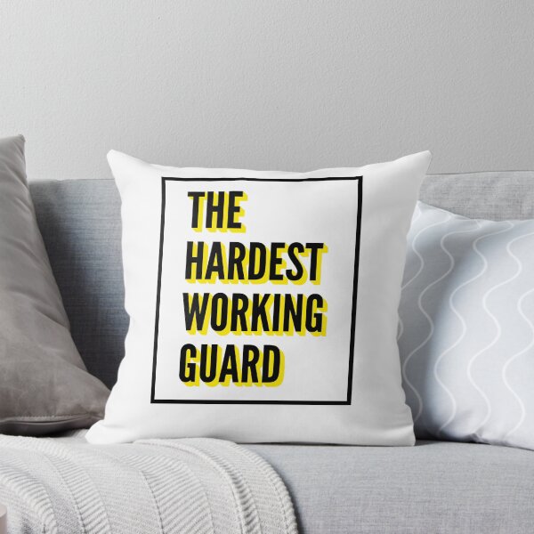 Item preview, The Hardest Working Guard Quote For The Best Guard At Work designed and sold by SVPOD.