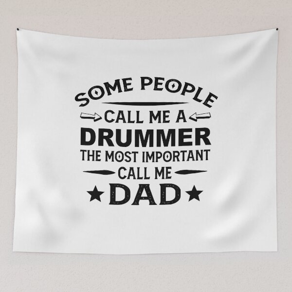Item preview, drummer Father Dad T-shirt gift for father's Day drummer Dad Father's Day, drummer Dad Hudband Christmas Gift designed and sold by xlnv.
