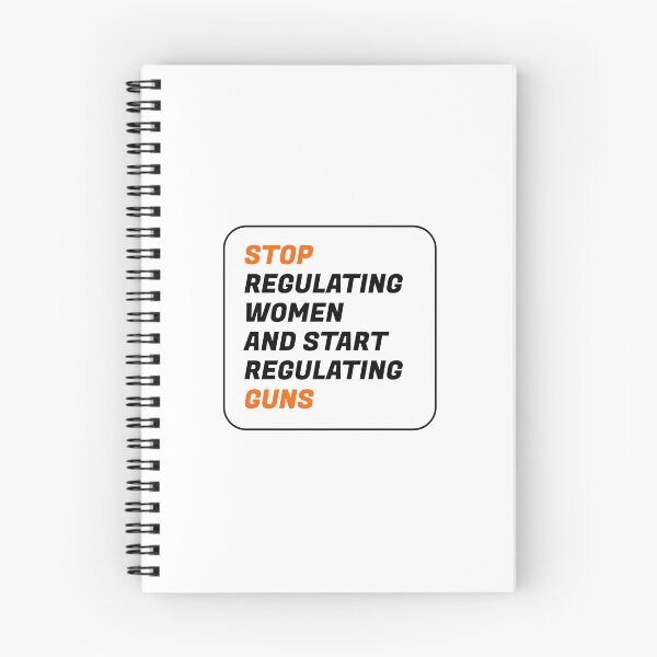 Aperçu de l'œuvre Stop regulating women and start regulating guns créée et vendue par Inspirationmotivation.
