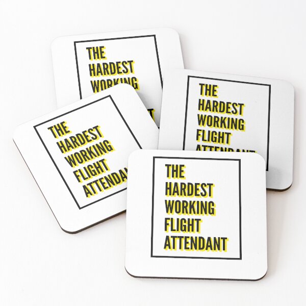 Item preview, The Hardest Working Flight attendant Quote For The Best Flight attendant At Work designed and sold by SVPOD.