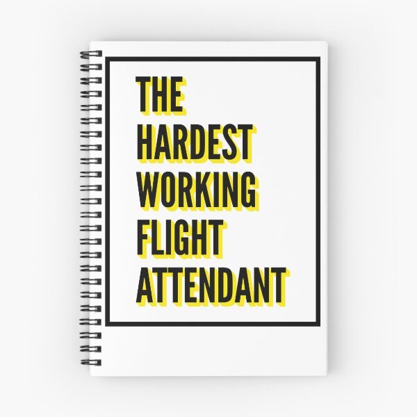 Item preview, The Hardest Working Flight attendant Quote For The Best Flight attendant At Work designed and sold by SVPOD.