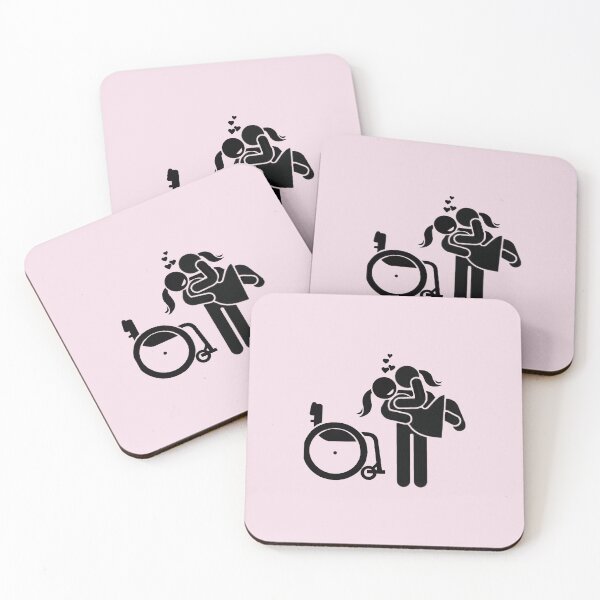 Item preview, wheelchair love carry disabled pride lesbian girlfriend birthday anniversary gift designed and sold by yugiohcerealbox.