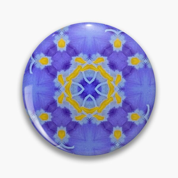 Item preview, Syringodea Longituba 1.7 -  Blue and Yellow Geometric Mosaic Pattern designed and sold by FRLF.
