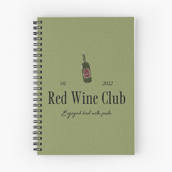 Item preview, Red Wine Club designed and sold by ASHTONTCREATIVE.
