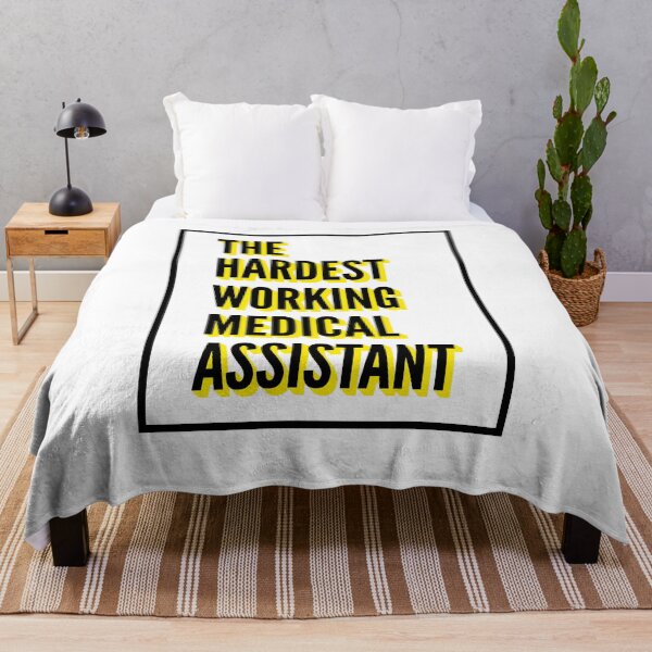 Item preview, The Hardest Working Medical Assistant Quote For The Best Medical Assistant At Work designed and sold by SVPOD.