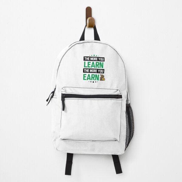 Item preview, The more you learn the more you earn - v4 (Black and Green) designed and sold by ResuWreck.