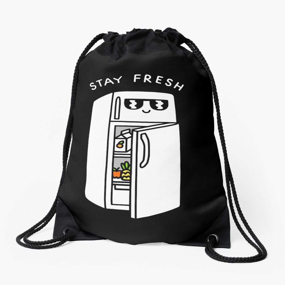 Stay Fresh Drawstring Bag