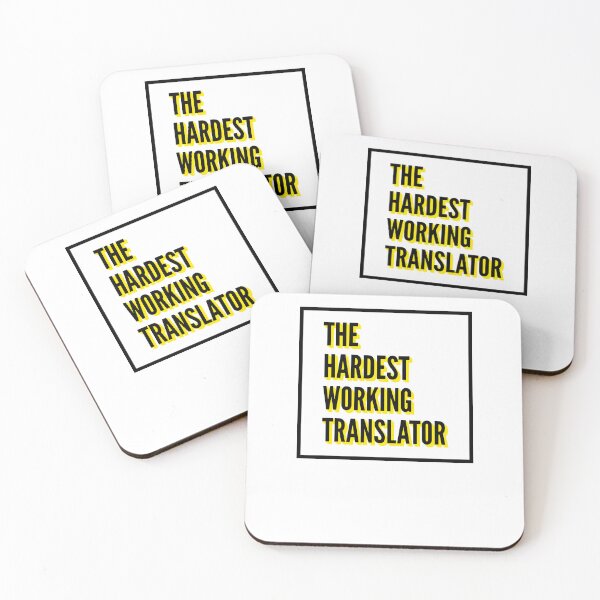 Item preview, The Hardest Working Translator Quote For The Best Translator At Work designed and sold by SVPOD.