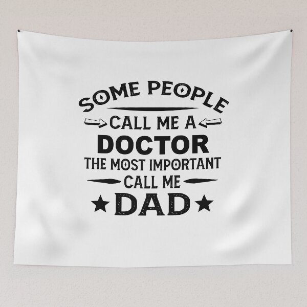 Item preview, doctor Father Dad T-shirt gift for father's Day doctor Dad Father's Day, doctor Dad Hudband Christmas Gift designed and sold by xlnv.