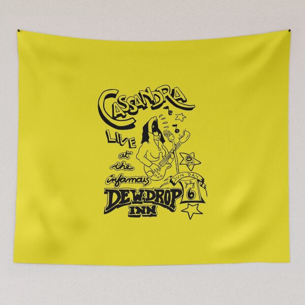 Item preview, Cassandra Live At The Dew Drop Inn designed and sold by TeeArcade84.