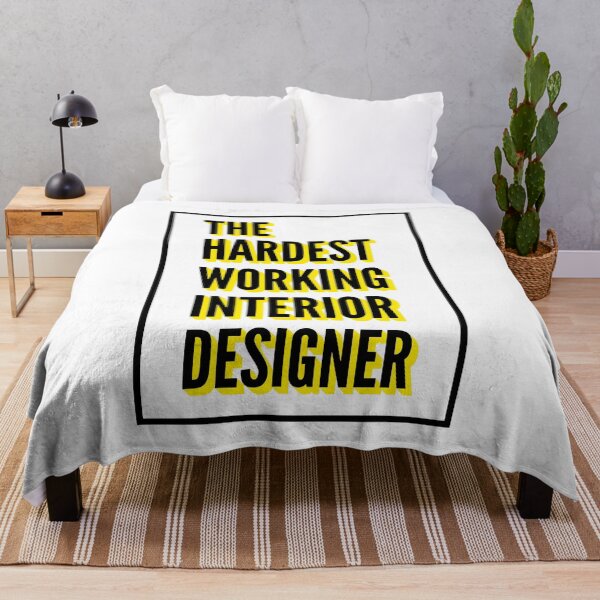 Item preview, The Hardest Working Interior Designer Quote For The Best Interior Designer At Work designed and sold by SVPOD.